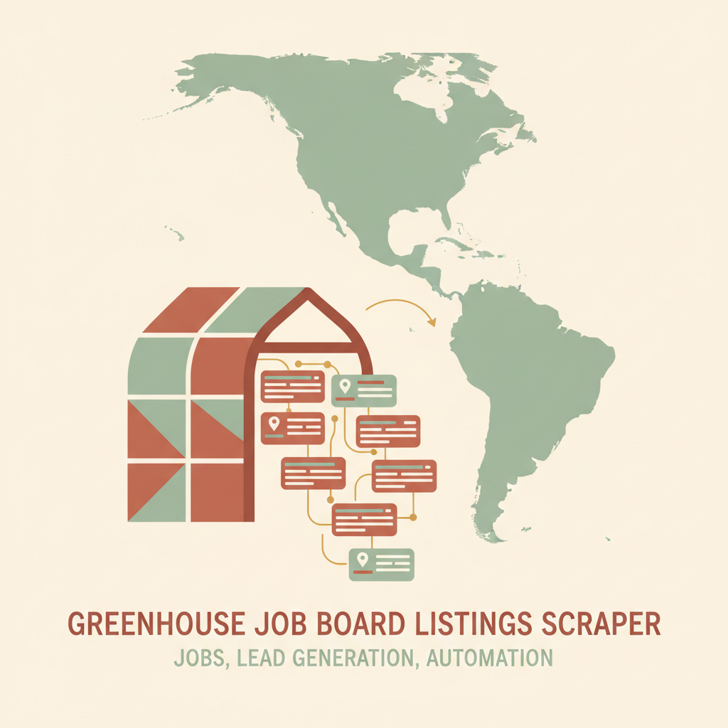 Extracting Open Job Postings: A Practical Guide to Using the Greenhouse Job Board Listings Scraper
