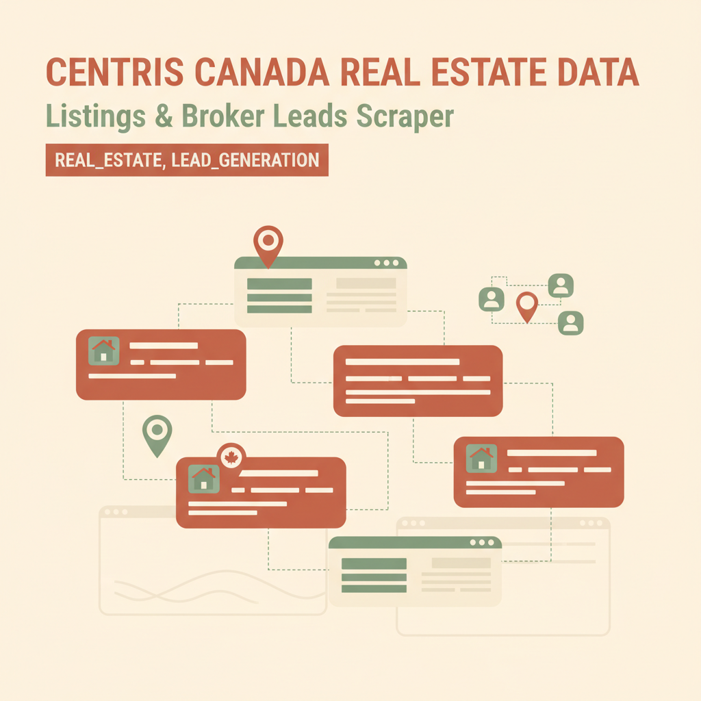 How to scrape Centris Canada real estate listings
