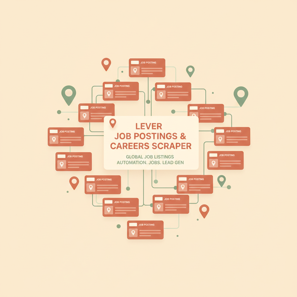 Cómo hacer web scraping de ofertas de trabajo en Lever